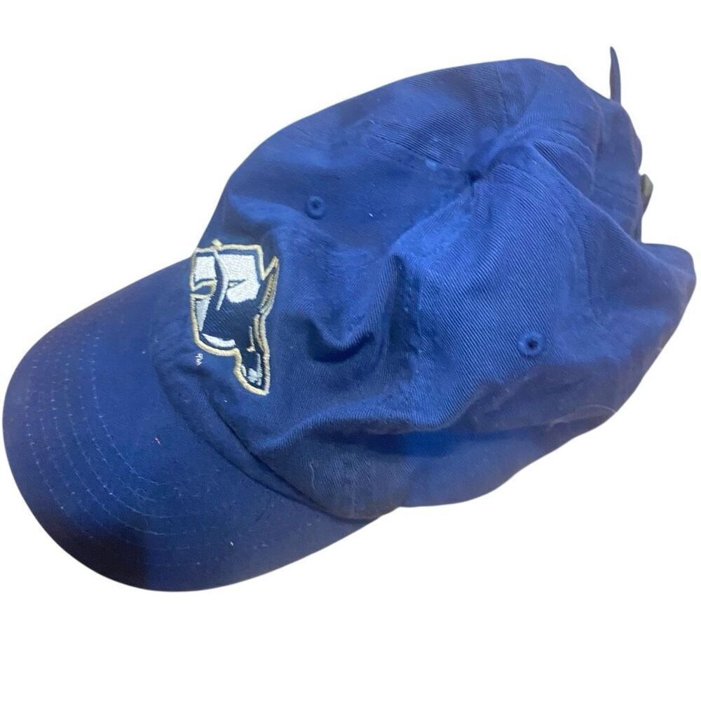 Akron zips adjustable hat, blue white